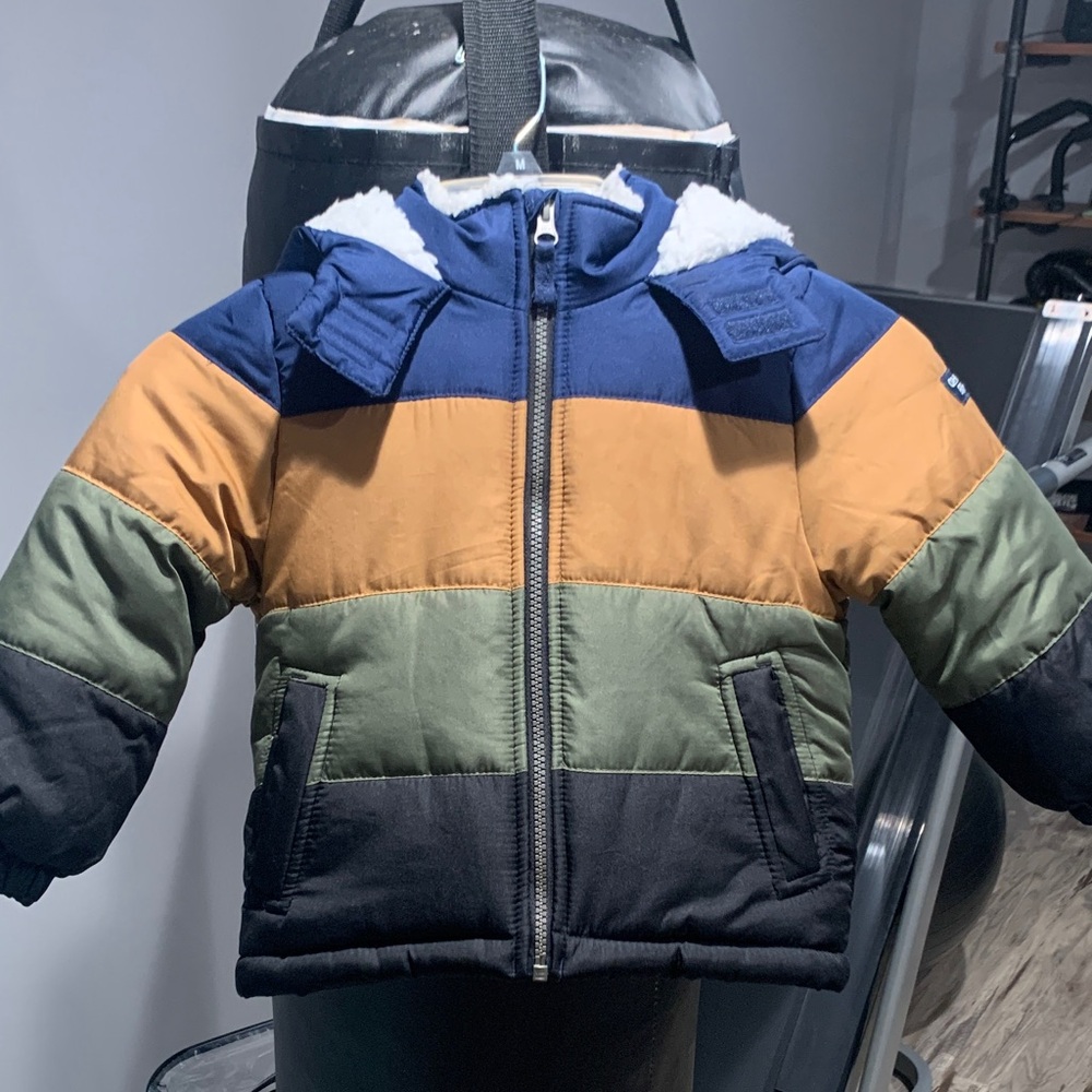 OshKosh B'gosh Multicolor Puffer Jacket